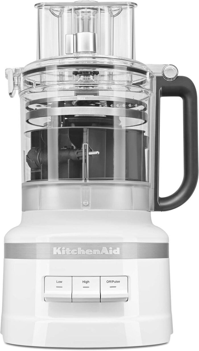 KitchenAid 13-Cup Food Processor, White - Image 2