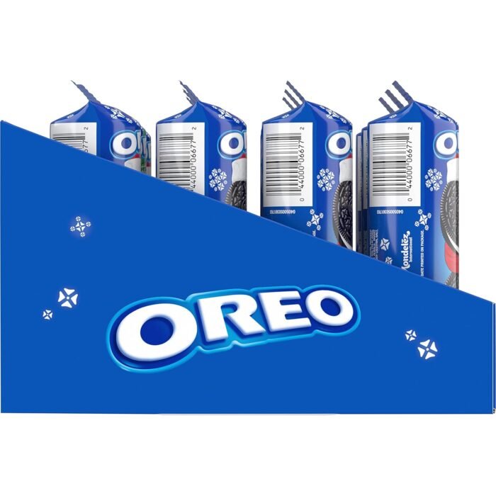 OREO Chocolate Sandwich Cookies, Holiday Cookies, 12 - 4 oz Stocking Stuffer Packs - Image 16