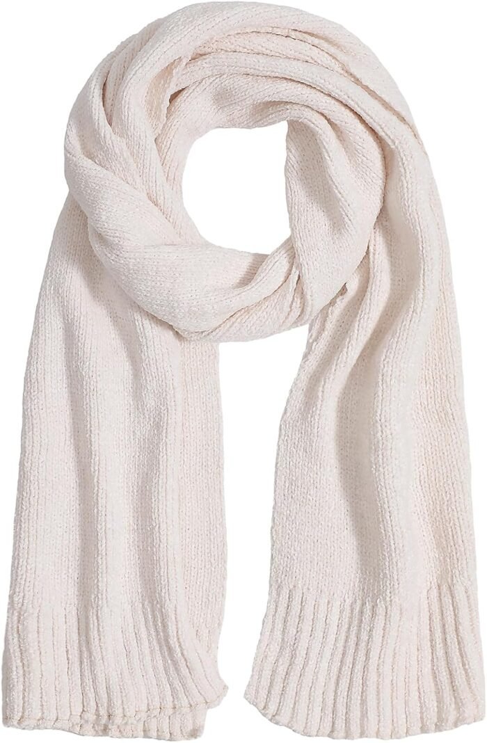 Pleneal Scarf for Women - Soft Chenille Winter Scarf, Womens Warm Thick Scarf for Cold Weather