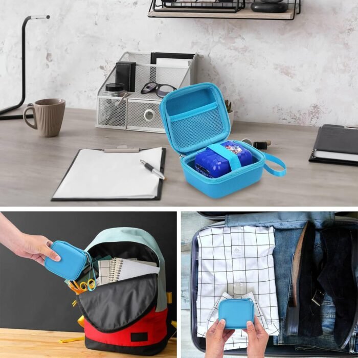 MGZNMTY Travel Carrying Case for Bitzee Disney/Bitzee Magicals/Bitzee Digital Pet Interactive Virtual Toy, Protective Storage Holder for Electronic Gadgets Toys for Kids (Case Only) (Magical Blue) - Image 7