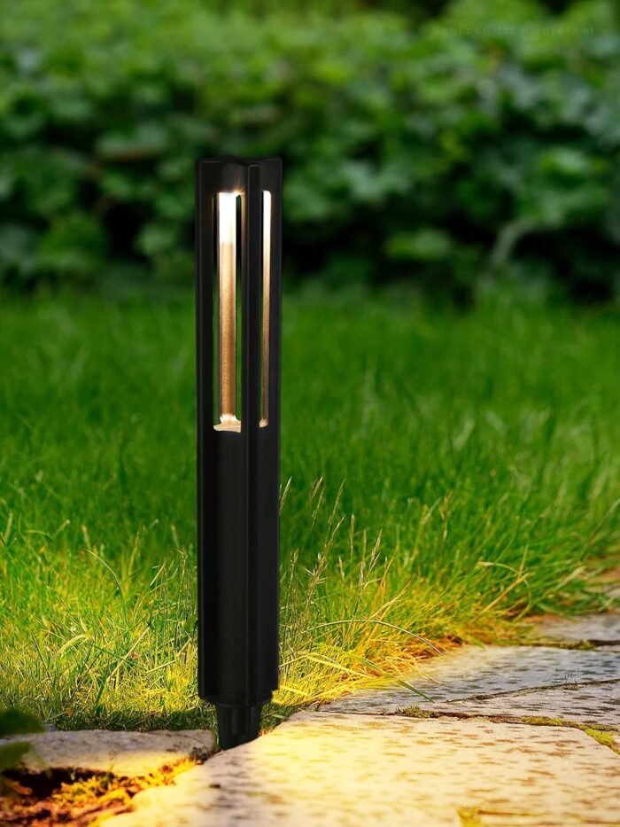 LEONLITE 12-Pack Low Voltage Landscape Lights, Unique Lighting Effects LED 172LM 3W 12-15V AC/DC, IP65, Aluminum Outdoor Driveway/Pathway Light, 3000K Warm White, Black Finish - Image 2