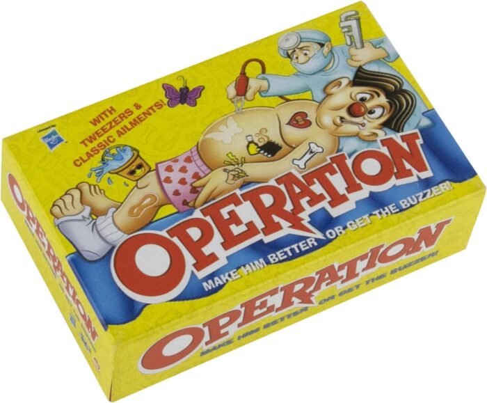 World’s Smallest Operation Board Game, 1 Pack, 1 Player, Operation Electronic Board Game Small Version, Family Games for Kids, Board Games for 1+ Player, Funny Games for Kids 8+, Kids Gifts - Image 2