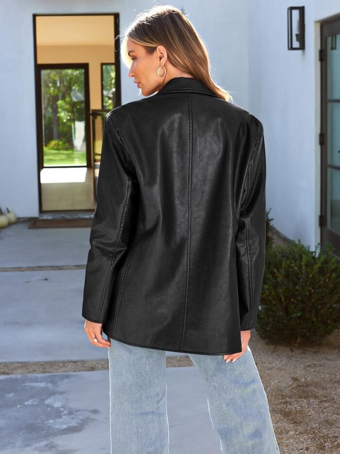 AUTOMET Womens Leather Jackets Going Out Outfits Faux Bomber Winter Coat Fall Fashion Clothes 2024 - Image 5