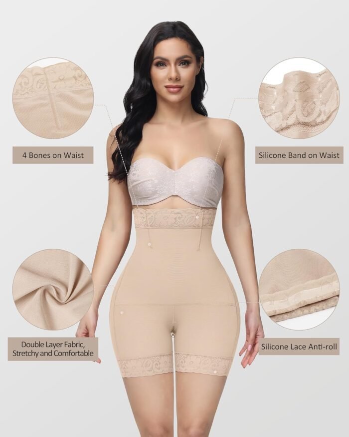 SHAPSHE Butt Lifting Shapewear Tummy Control Shorts Fajas Colombianas Shapewear Shorts Compression Underwear Women - Image 4
