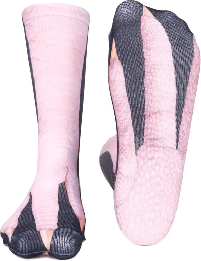 NDLBS Funny Christmas Gifts Novelty 3D Animal Paw Socks Stocking Stuffers for Adult Women Men Teens Gag White Elephant Gifts - Image 5