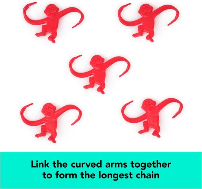 Spin Master Games, Barrel of Monkeys Retro Linking Family Game, Preschool Games, Classic Games, Family Game Night, Christmas Gifts for Kids Ages 3+ - Image 7