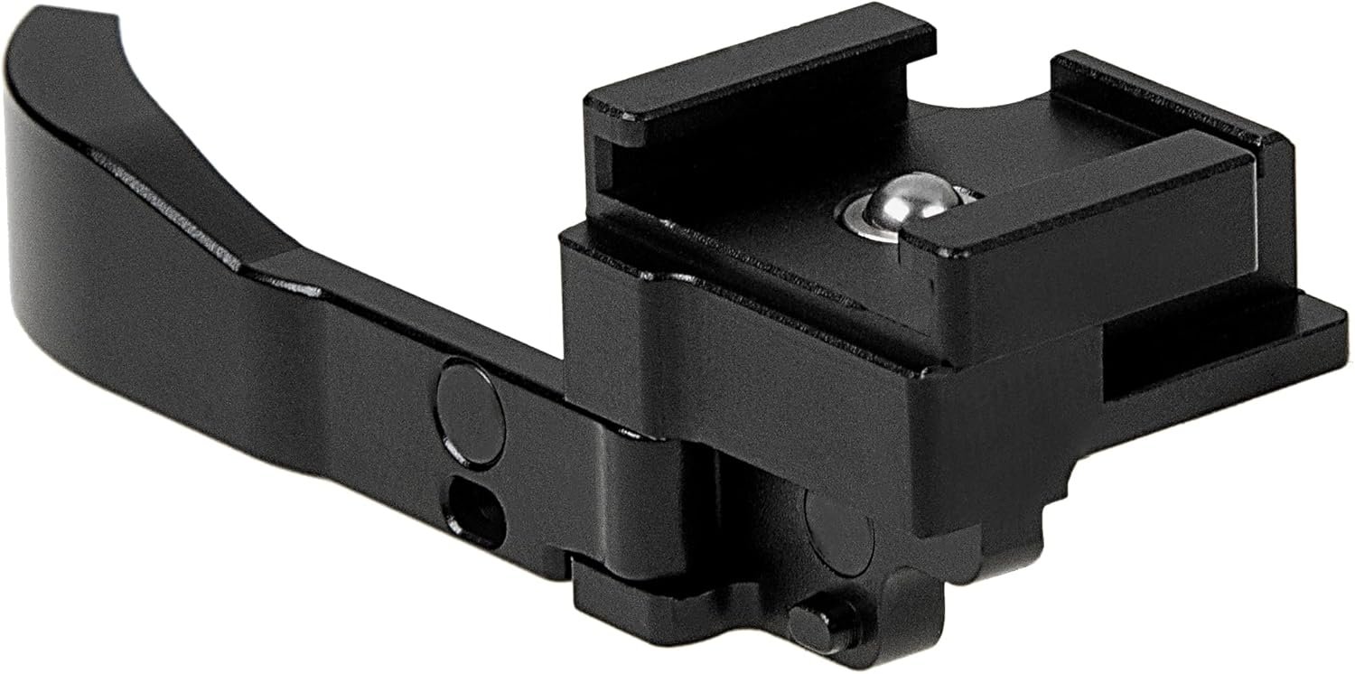 Fotodiox Pro Thumb Grip for Mirrorless Digital Cameras (Type-D; Black), fits: Sony Cyber-Shot Digital Camera RX1, RX1R - Image 3