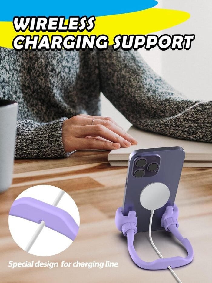 Stocking Stuffers for Teens Girls Adults Women Gifts for Christmas Cell Phone Stand: Adjustable Lazy Thumbs Up Phone Holder for Teenagers Boys Kids - Image 5