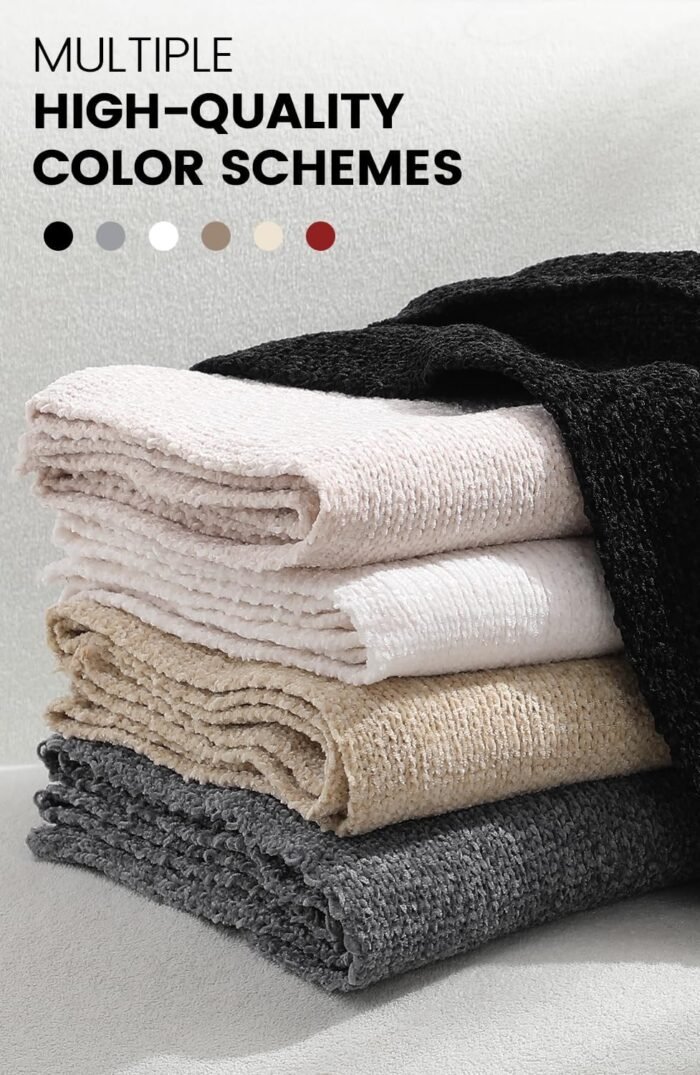 Pleneal Scarf for Women - Soft Chenille Winter Scarf, Womens Warm Thick Scarf for Cold Weather - Image 6