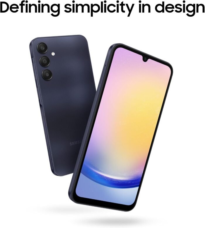 SAMSUNG Galaxy A25 5G A Series Cell Phone, 128GB Unlocked Android Smartphone, AMOLED Display, Advanced Triple Camera System, Expandable Storage, Stereo Speakers, US Version, 2024, Black - Image 3