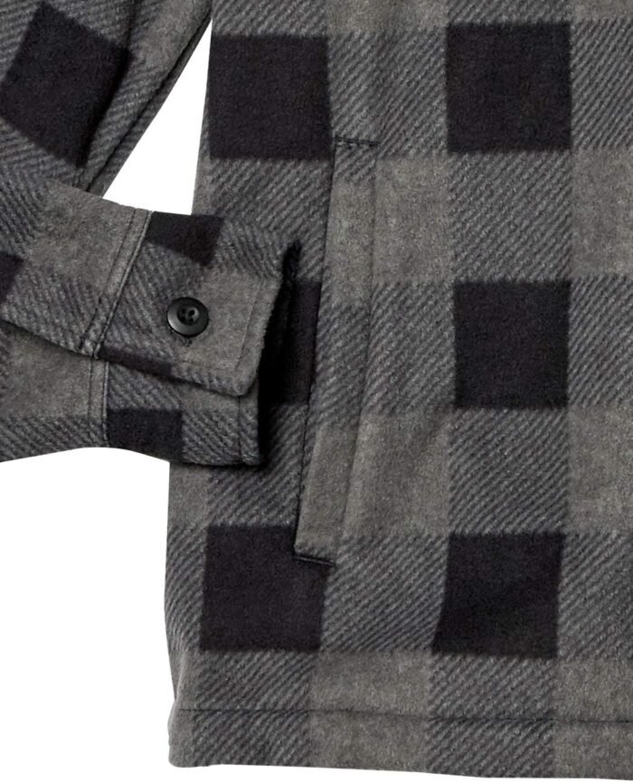 Amazon Essentials Men's Long-Sleeve Polar Fleece Shirt Jacket - Image 6