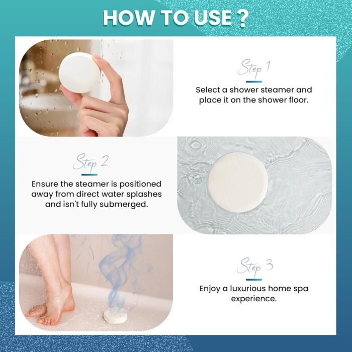 Shower Steamers for Men - 8 Pack Shower Bombs with Essential Oils, Birthday Gifts for Men Who Have Everything, Self Care Gifts for Him, Christmas Gifts, Stocking Stuffers for Adults Men - Image 5