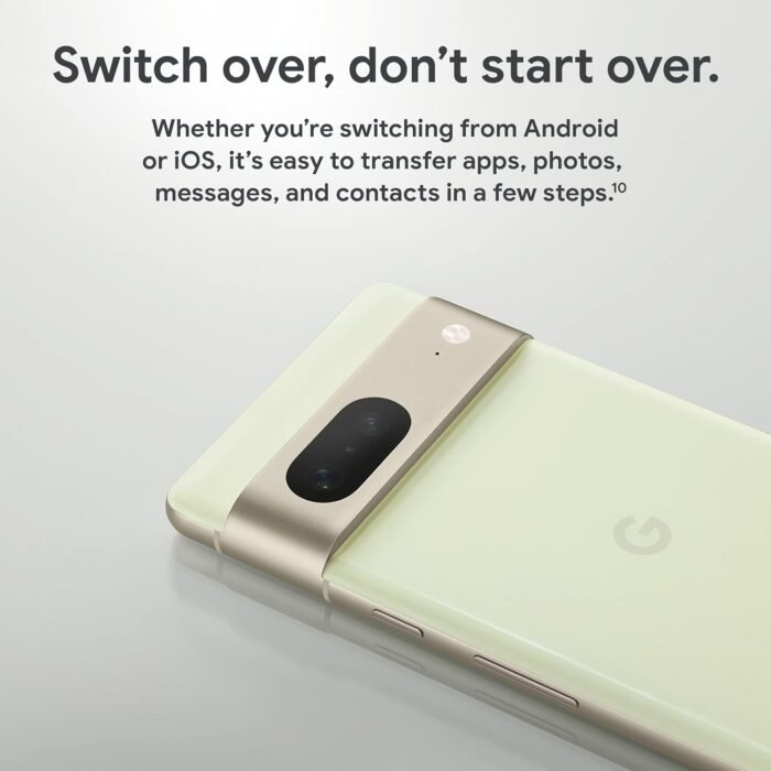 Google Pixel 7-5G Android Phone - Unlocked Smartphone with Wide Angle Lens and 24-Hour Battery - 128GB - Obsidian - Image 6