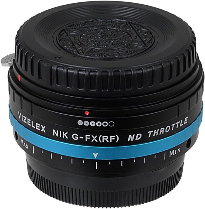 Vizelex ND Throttle Lens Adapter Compatible with Nikon F-Mount G-Type Lenses to Fujifilm X-Mount Cameras - Image 6