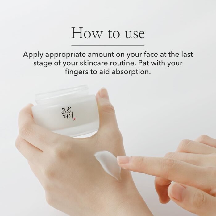 Beauty of Joseon Dynasty Cream Hydrating Face Moisturizer for Dry, Sensitive Skin, Korean Skincare for Men and Women 50ml, 1.69 fl.oz - Image 5