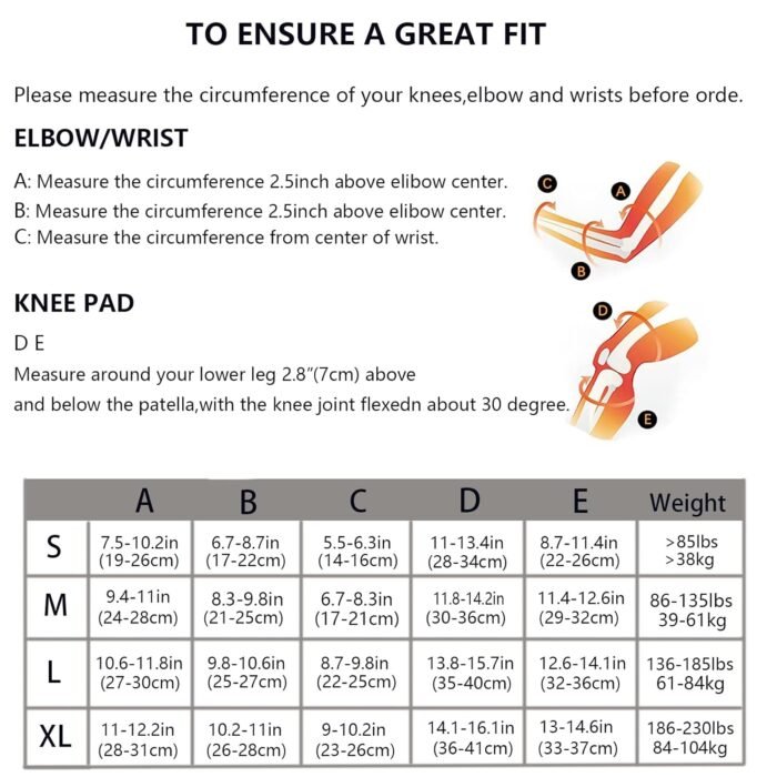 Adult/Child Knee Pads Elbow Pads Wrist Guards 3 in 1 Protective Gear Set for Skateboarding Inline Roller Biking Roller Skating Cycling Outdoor Sports Black M - Image 4