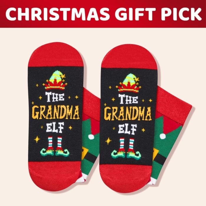 HAPPYPOP Christmas Gifts For Her Women - Christmas Gifts For Mom Grandma Aunt Wife Sister, Mother Christmas Gifts Socks - Image 4