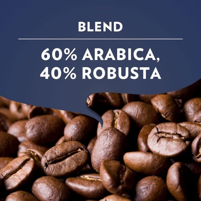 Lavazza Super Crema Whole Bean Coffee Blend, light-Medium Espresso Roast, 2.2 Pound (Pack of 1) ,Premium Quality, Aromatic, Mild and creamy - Image 5