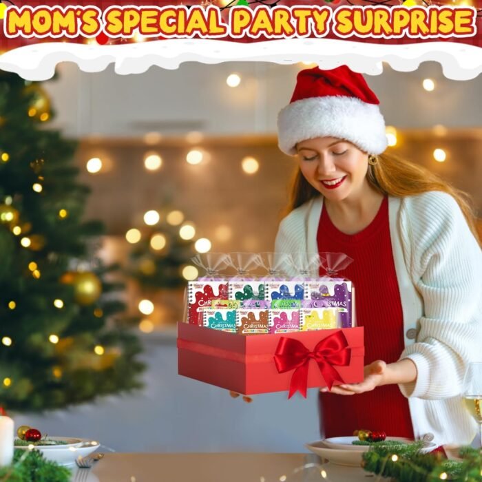 Christmas Party Favors for Kids Bulk: 24 Pack Rainbow Scratch Art Notebooks Party Favors for Girls Boys Birthday Goodie Bags Christmas Stocking Stuffers for Kids Classroom Prizes Gifts Bulk - Image 7