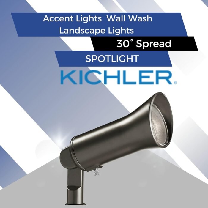 Kichler Landscape 28311-250-Lumen 3-Watt Olde Bronze LED Spot Light (4 Pack) - Image 5
