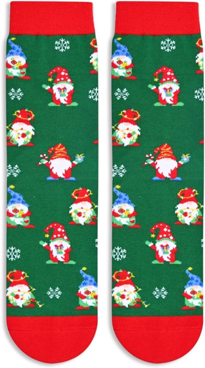 HAPPYPOP Christmas Gifts Stocking Socks for Men Women - Secret Santa Socks Gonme Gifts, Xmas Stocking Stuffers for Teens - Image 4