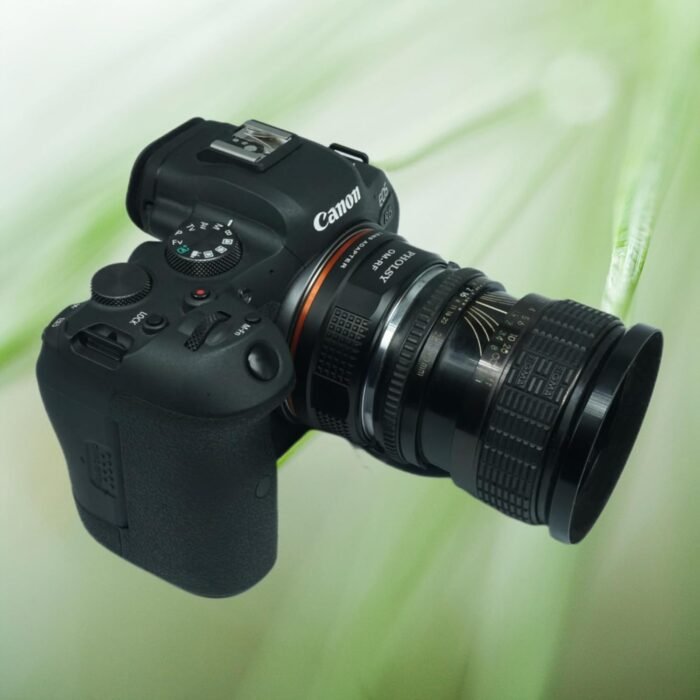 Lens Mount Adapter Manual Focus: Compatible with Olympus OM Lens to Canon RF (EOS R-Type) Camera Body - Image 2