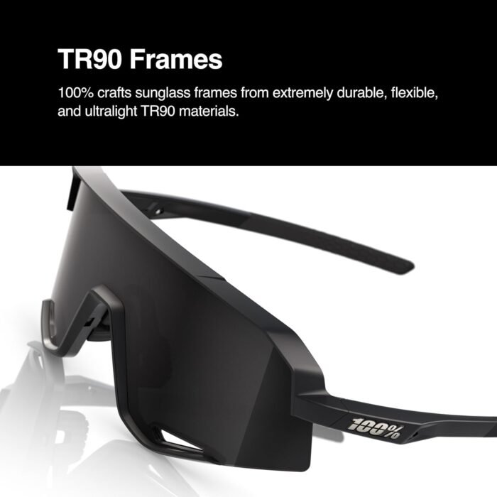 100% SLENDALE - Sunglasses for Outdoor Sports - Comfortable & Durable Sunglasses with Secure Fit - Lightweight & Shatterproof - Image 5