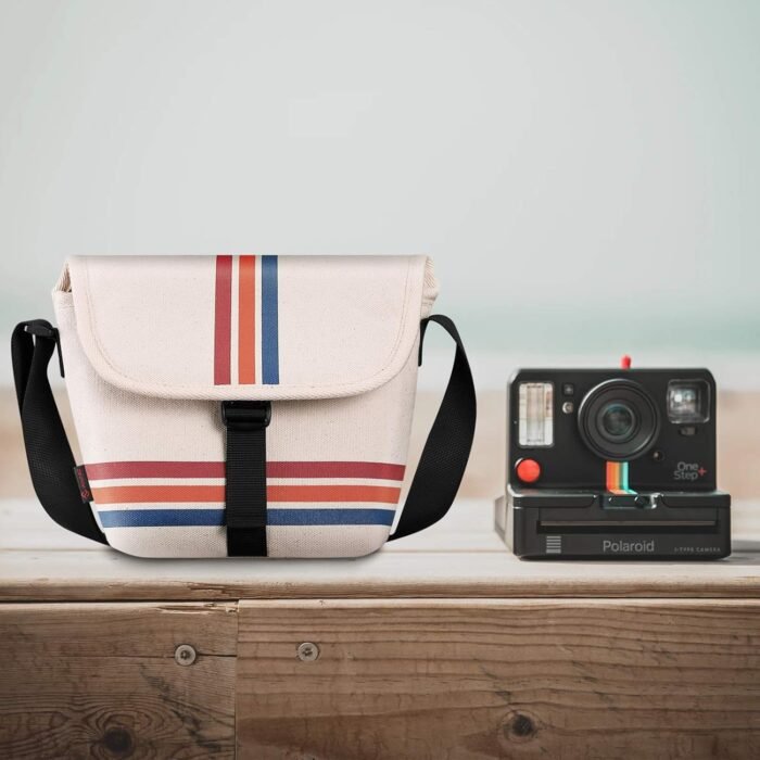 Fintie Camera Bag Compatible with Polaroid Now+ Generation 2 I-Type Instant Film Camera, Polaroid Now Gen 2nd, OneStep 2 VF, I-2 Instant Camera Travel Shoulder Case with Adjustable Strap Accessories - Image 6
