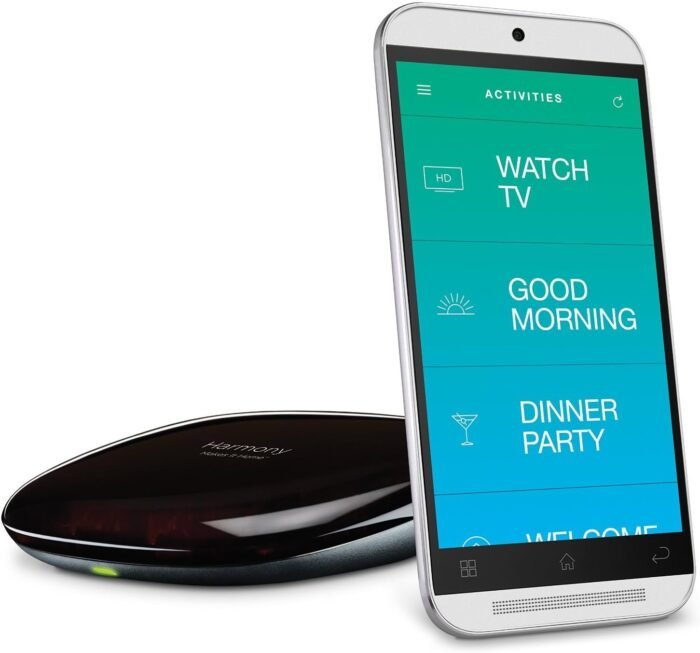 logitech 915-000238 Harmony Home Hub for Smartphone Control of 8 Home Entertainment and Automation Devices (Renewed) - Image 2