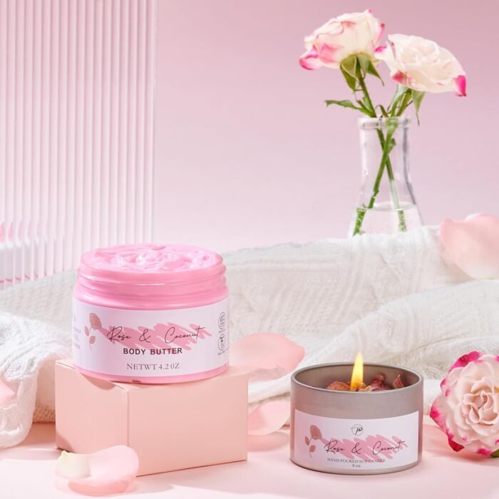 Spa Gifts for Women Christmas Gifts Bath Gift Baskets Relaxing Spa Self Care Gift for Mom Her Sister Wife Auntie Home Bath Care Package Thank You Gift Birthday Gift for Women Friendship Ideas - Image 5