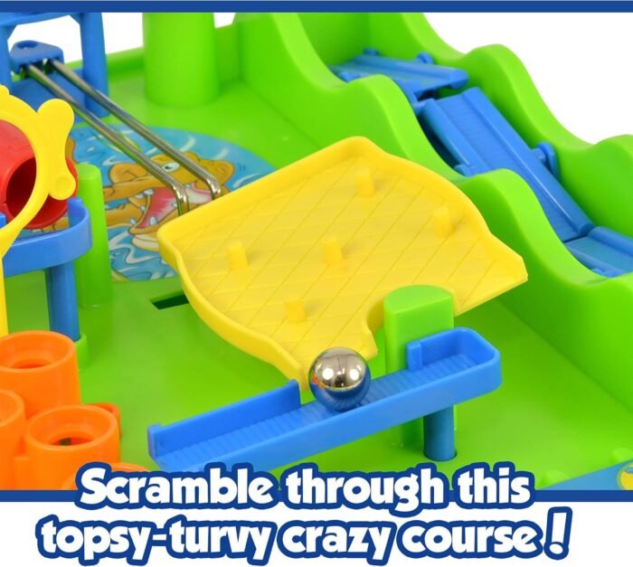 Screwball Scramble Kids Board Game- Timed Marble Run Obstacle Course Kids Games - Holiday Toys and Christmas Games - Toddler Christmas Gifts Ages 5 Years and Up - Image 4
