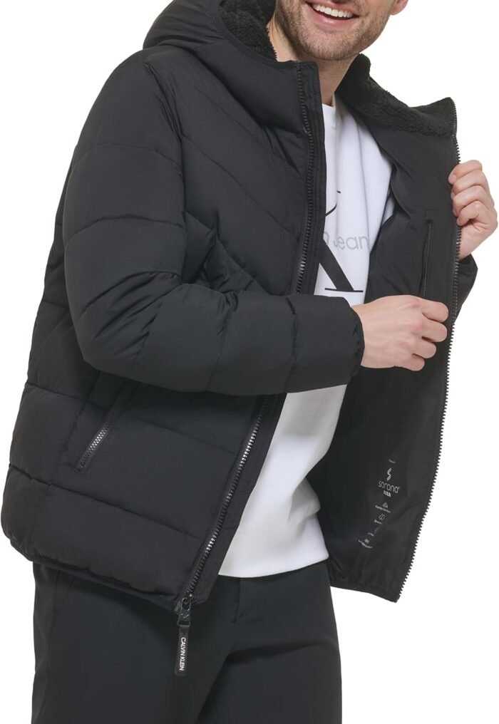 Calvin Klein Men's Snap Front Puffer Jacket - Image 6