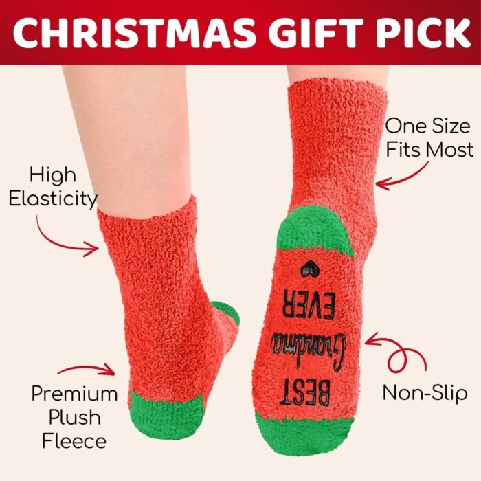 HAPPYPOP Christmas Gifts Stocking Socks For Women - Stocking Stuffers For Her Mom Aunt, Gifts For Sister Daughter In Law - Image 5
