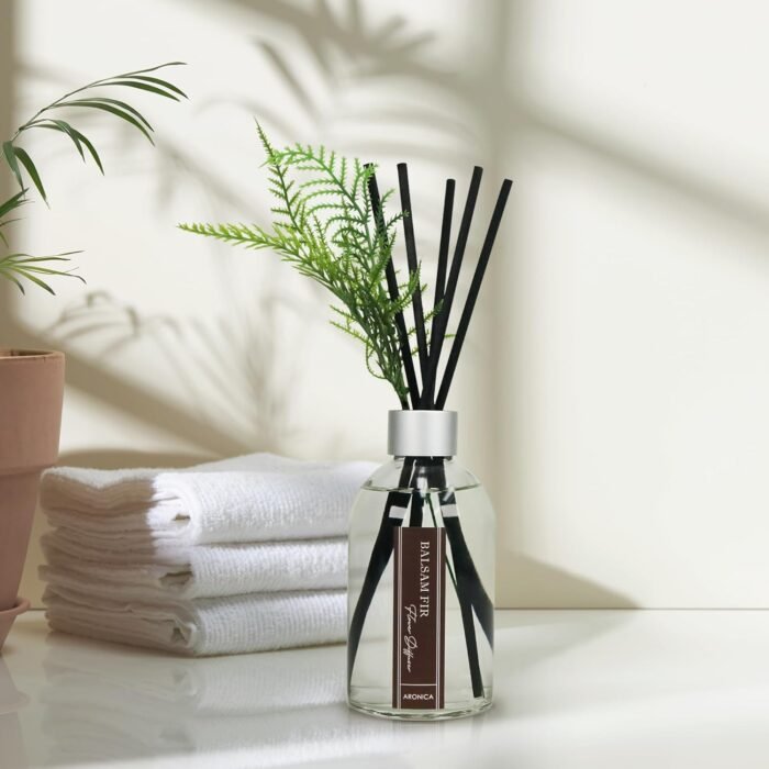 Aronica Modern Christmas Décor, Christmas Smells for House, Holiday Pine Aesthetic Diffuser, Simple Scents Evergreen Trees Boho, Cozy Office Decor for Holiday, Winter Bathroom Decor - Image 4