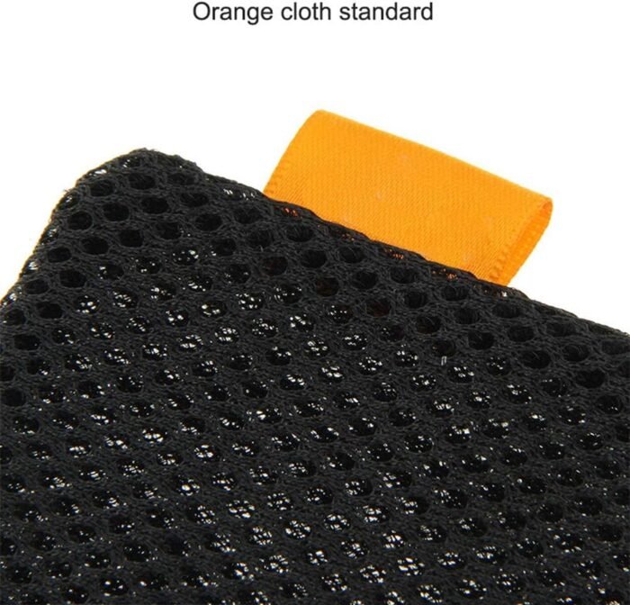 Xiaokeis Nylon Mesh Drawstring Pouch Bag for Mobile Phone and Electronic Gadgets, Storage Bag, Drawstring Carrying Case Cover Holder Protective Nylon Phone Pouch(Black,SIZE:5.5 Inch) - Image 2