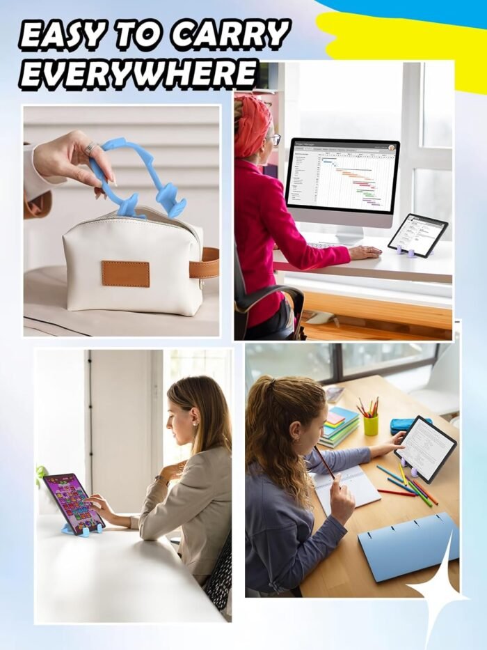 Stocking Stuffers for Teens Girls Boys Adults: Christmas Mens Gifts for Women Kids Thumbs Up Lazy Phone Stand Tablet Stand for iPad Cell Phone Holder Funny Gift for Teenage Wife Mom Ideas Gadgets - Image 7