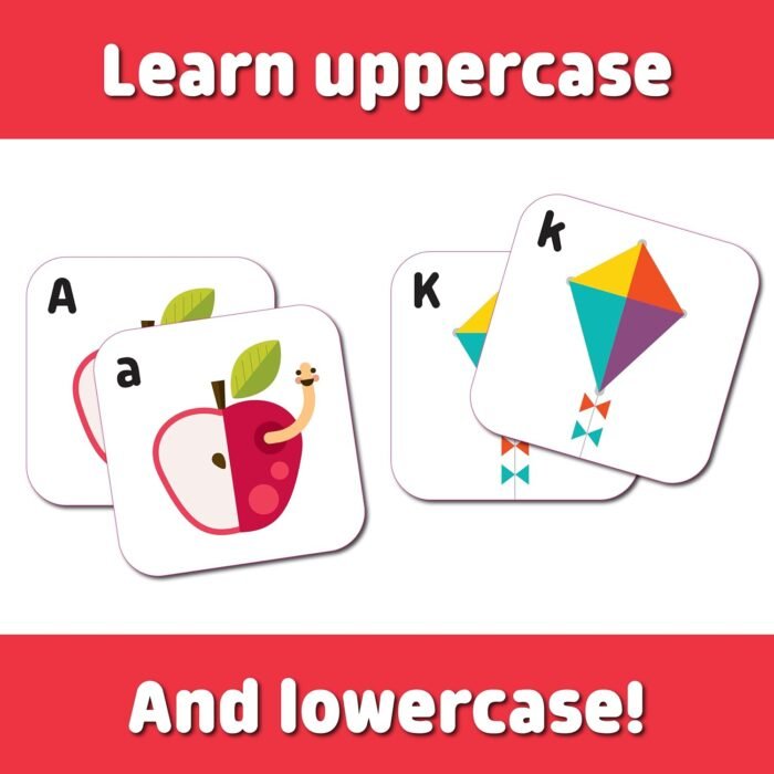 Chuckle & Roar - Matching Game Alphabet - Board Game for Kids 3 and up - Concentration Game for Toddlers - Preschool Game - Image 5