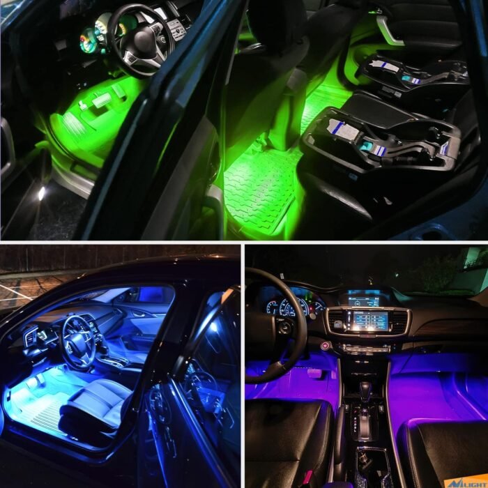 Nilight RGB LED Car Interior Stripe Light with APP Control Multicolor Music Sync Mode Waterproof Car Under-Glow Lighting Lamp Kits Universal Cars Truck ATV UTV - Image 8