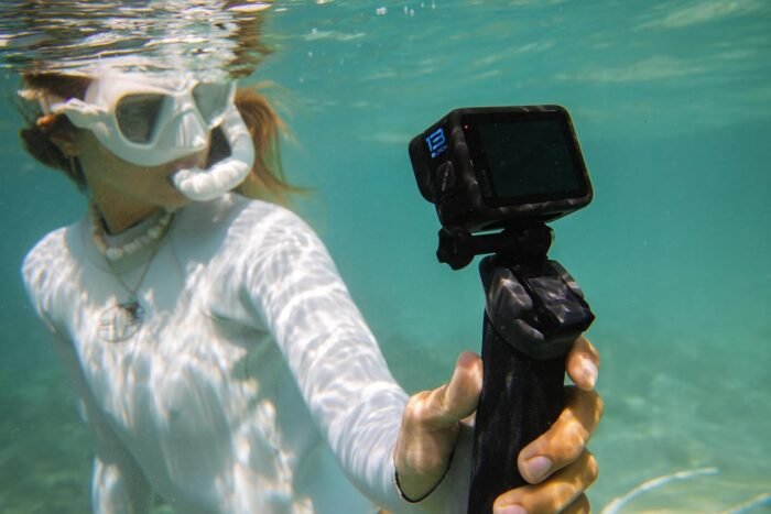 GoPro HERO13 Black Accessory Bundle - Includes The Handler, 2 Enduro Batteries, 2 Curved Adhesive Mounts, 64GB SanDisk MicroSD Card, and Carrying Case - Image 6