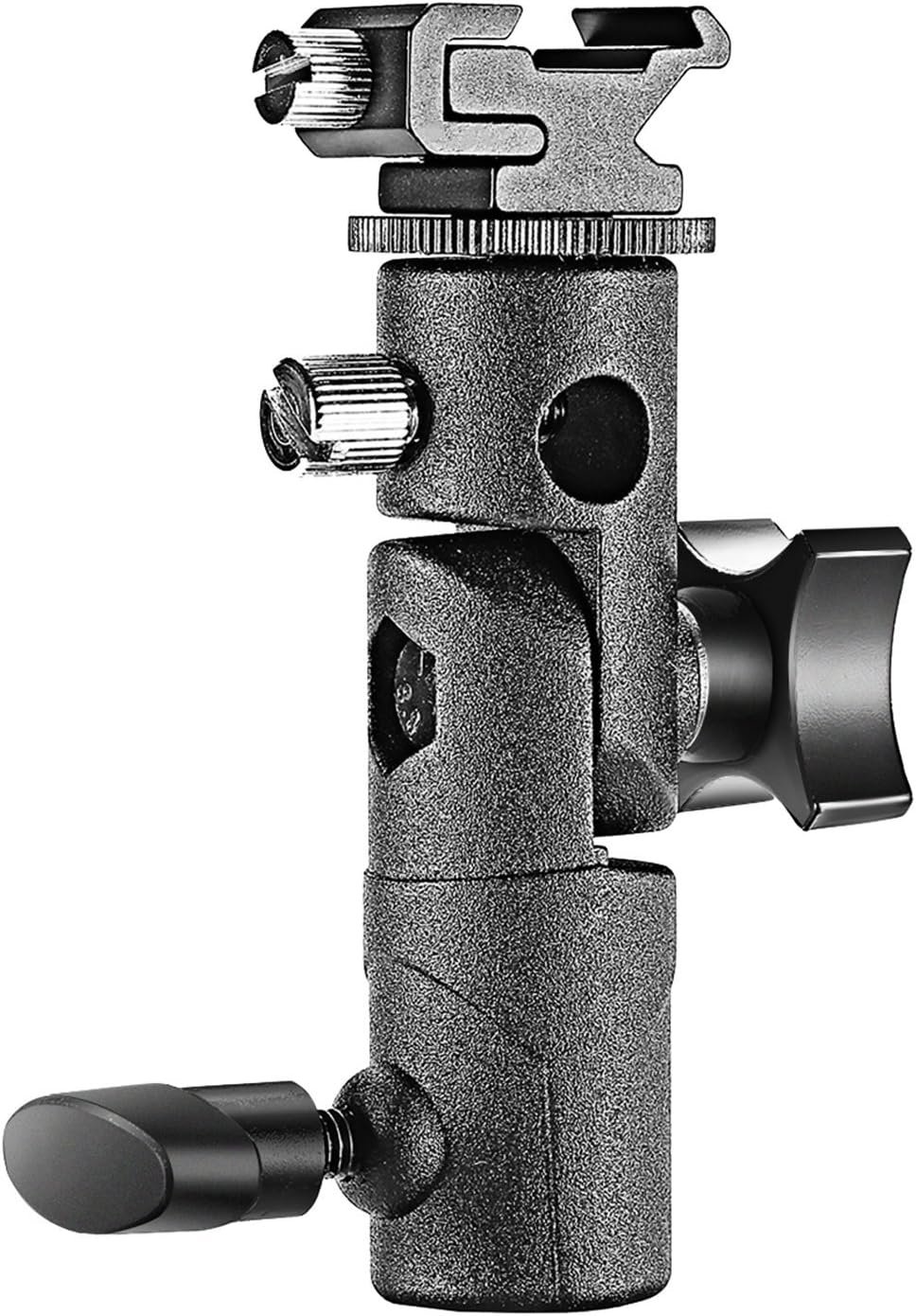 Neewer Universal E-Type Camera Flash Speedlite Mount Light Stand Bracket Umbrella Shoe Holder Compatible with Nikon Pentax Olympus and other Flashes with Standard Shoe Mount