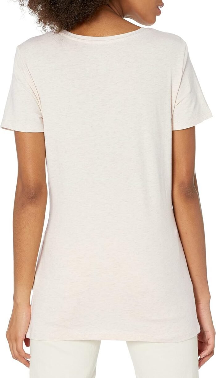 Amazon Essentials Women's Classic-Fit Short-Sleeve V-Neck T-Shirt, Multipacks - Image 3