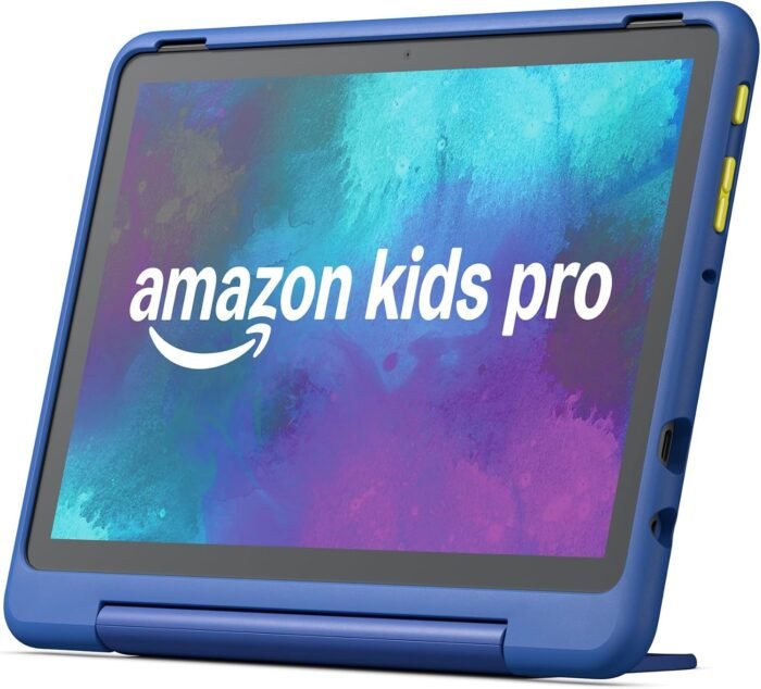 Amazon Fire HD 10 Kids Pro tablet (newest model) ages 6-12. Bright 10.1" HD screen, includes ad-free content, robust parental controls, 13-hr battery and slim case for older kids, 32 GB, Nebula - Image 2