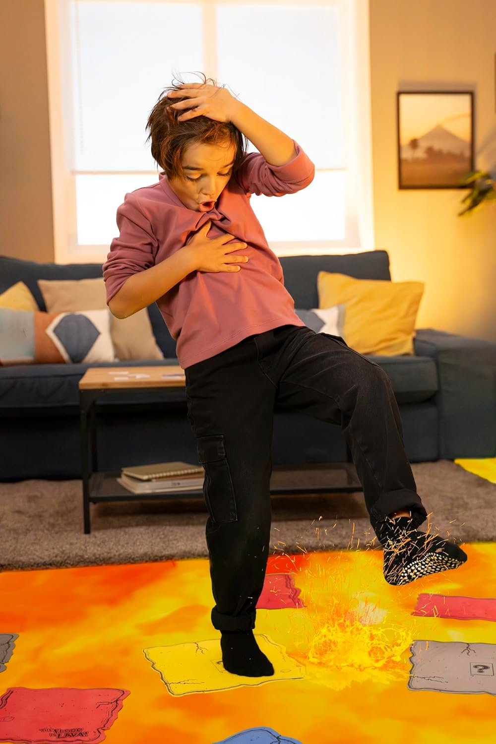 The Original The Floor is Lava! Game by Endless Games - Interactive Game For Kids And Adults - Promotes Physical Activity - Indoor And Outdoor Safe - Image 4