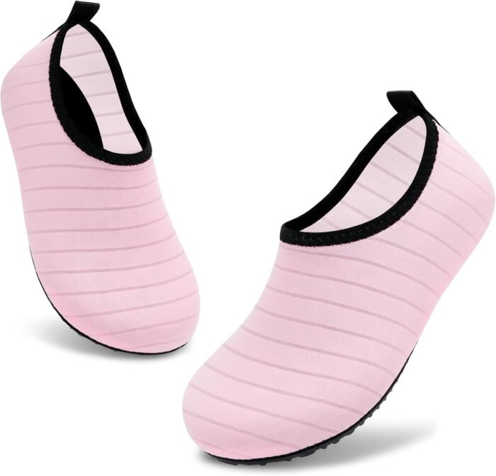ANLUKE Kids Boys Girls Water Shoes Barefoot Aqua Socks Fast Dry Beach Swim Outdoor Sports Shoes for Toddler