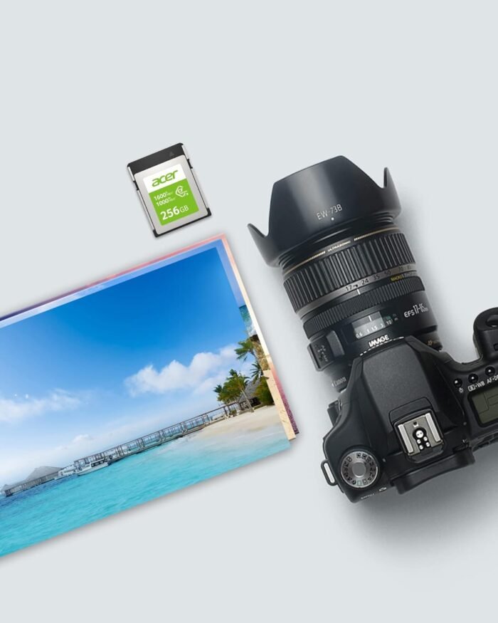 Acer CFE100 256GB Digital Memory Card - CFexpress Card Type B Up to 1600 MB/s Read for Cameras - BL.9BWWA.319 - Image 6