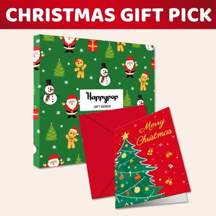 HAPPYPOP Christmas Gifts Stocking Socks for Teens - Secret Santa Socks Xmas Stocking with Greeting Card for Goose Lovers Christmas Geese Gifts - Image 7