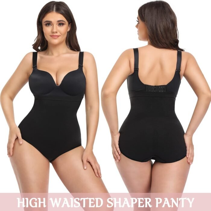 High Waisted Shapewear for Women Tummy Control Panty Underwear Seamless Comfort Slimming Briefs - Image 3