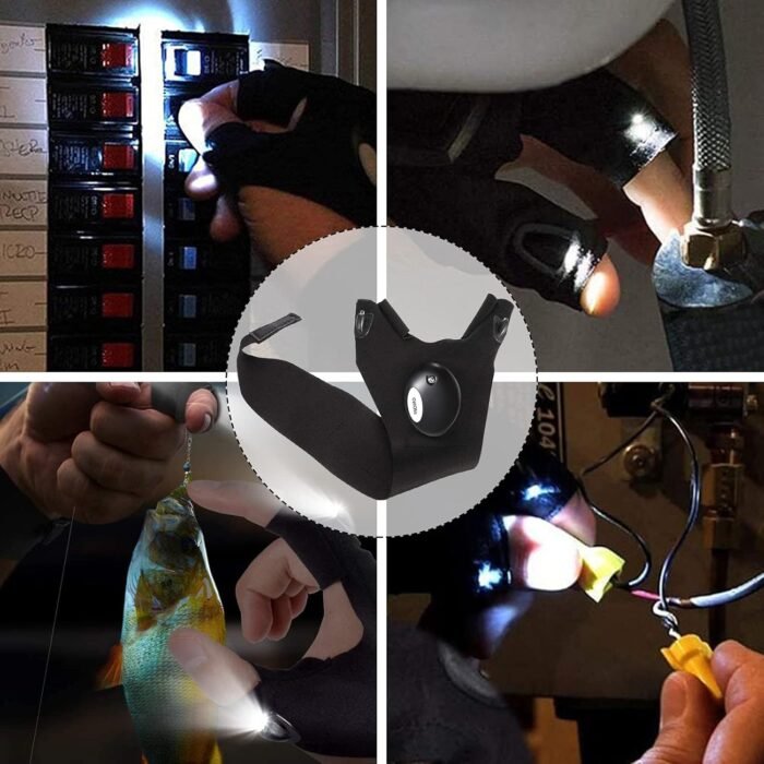 Stocking Stuffers for Men Adults Gifts for Men Dad Birthday Gadgets Gifts from Daughter Wife Christmas Gifts for Him Boyfriend Husband LED Flashlight Gloves Fishing Camping Repairing Tools - Image 4