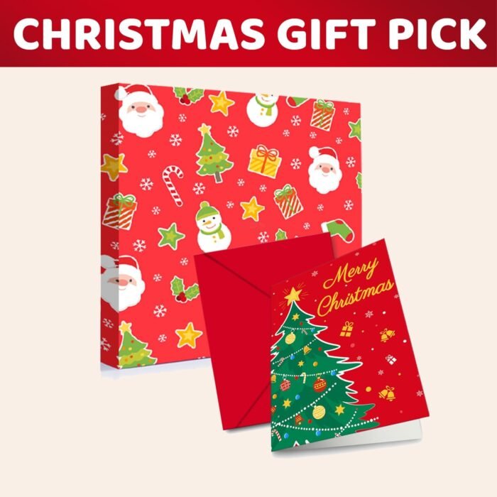 HAPPYPOP Christmas Gifts Stocking Socks for Teens - Christmas Red Snowman Socks Xmas Stocking Stuffers for Women Men With Greeting Card - Image 7