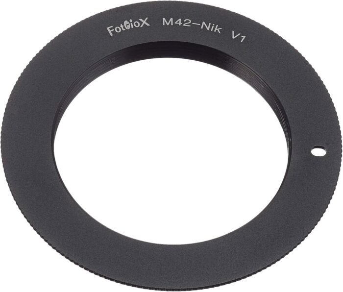 Fotodiox Lens Mount Adapter Compatible with M42 Type 1 Lenses to Nikon F-Mount Cameras